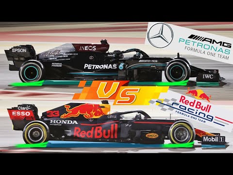 Ферстаппен против Хэмилтона 2021: Red Bull RB16B или Mercedes W12!