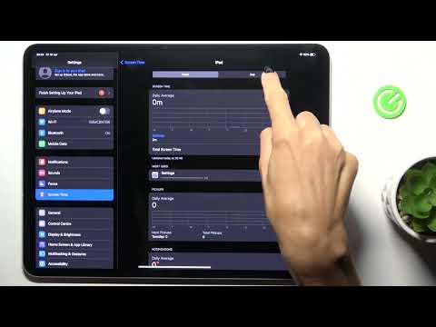 How to Check Total Screen Time on Apple iPad Pro 13-Inch (2024)? | Monitor Device Usage