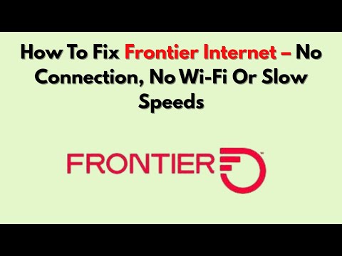 Frontier Internet Service Outage