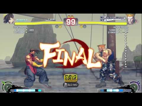 ACE・EIRIN (Guile) vs Ittoku Geopa (Yang) - AE 2012 Matches *720p*