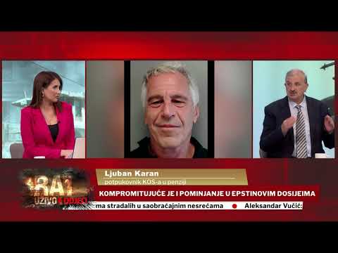 RAT UŽIVO - Skandali i ratne tenzije: Epstin, Tramp, Iran i Ukrajina – svet na ivici preokreta?