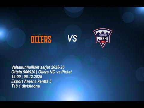 T18 1.divisioona Oilers NG vs Pirkat