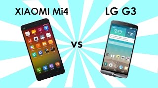 Xiaomi Mi4 vs LG G3