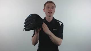 Video thumbnail: Easton Core Pro 12.5" Fastpitch Softball Glove: FP1250BKGY
