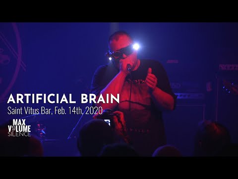 ARTIFICIAL BRAIN live at Saint Vitus Bar, Feb. 14th, 2020