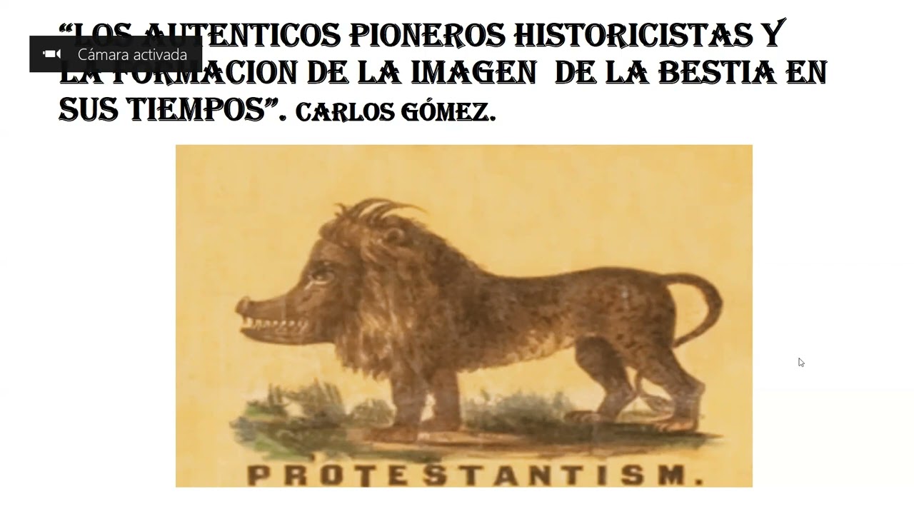 "LA FORMACION DE LA IMAGEN DE LA BESTIA EN TIEMPOS DE AUTENTICOS PIONEROS HISTORICISTAS". C. Gómez.