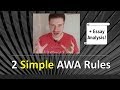 2 Simple Rules for the AWA - GRE / GMAT Analytical Writing Assessment Tips