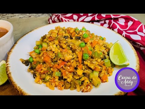 Almuerzo/Cena Sin Carne. PICADILLO DE GARBANZOS P/Diabetes, bajar Colesterol, Menopausia, HT, Cancer