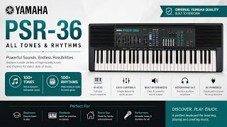 Video thumbnail for yamaha psr 36 ||yamaha psr 36 midi||yamaha psr36 by Rockstar Music Store