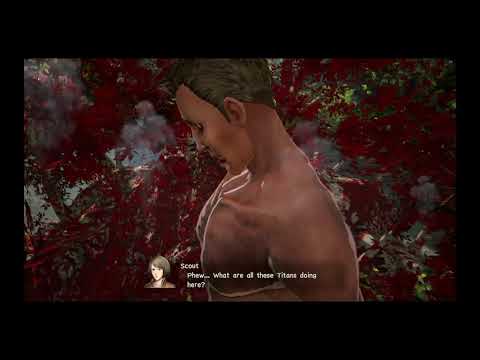 Attack On Titan 2 Story Mode pt 20 "Titans Run a mock "