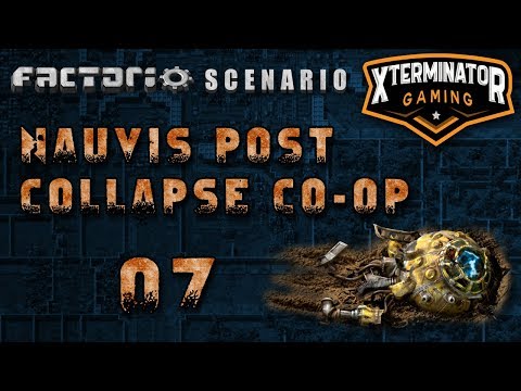 Factorio Nauvis Post Collapse Scenario EP7 - Base Expansion & Coal Outpost! : Multiplayer Gameplay