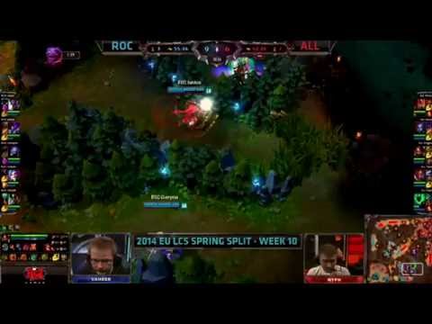 Nyph saves Froggen LCS W10D1 ROCCAT vs ALLIANCE