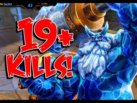 SMITE: INCREDIBLE 19 ELIMINATION YMIR (Conquest Gameplay)