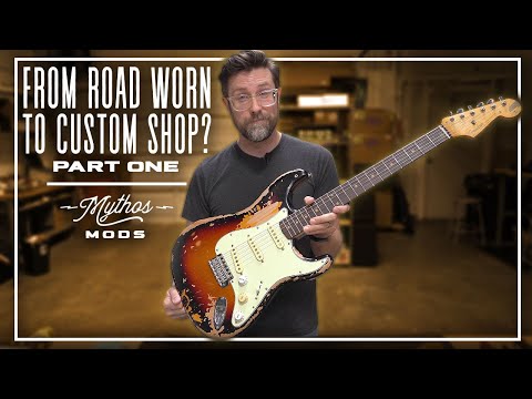 DIY Relic on Fender Stratocaster | Aging Plastics & Metal Parts