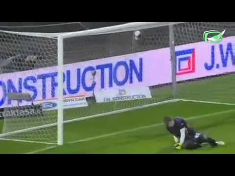 12. kolejka. Polonia W. - Lechia 1:2. Traore (1:2)