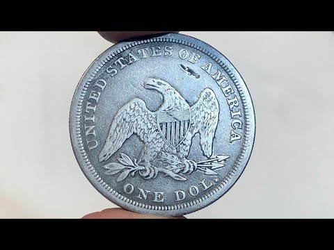 My RARE 1846 Seated Liberty Silver Dollar - a history of the 1800s Gold & Silver Bi-Metal Money