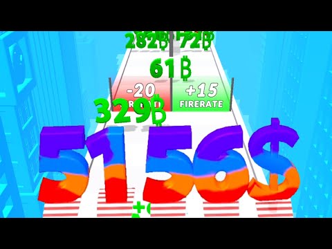 Digit Shooter 3D - Level Up Numbers' Run Race Video Stack Master Max Level Gameplay - All Levels