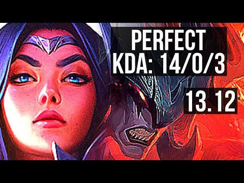 IRELIA vs AATROX (TOP) | 14/0/3, Legendary, 7 solo kills, 500+ games | KR Challenger | 13.12