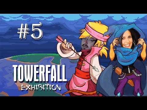 The Challenge: Towerfall Tutorial / Exhibition Gold skulls and diamonds Part 5: BOUNCY ARROW!