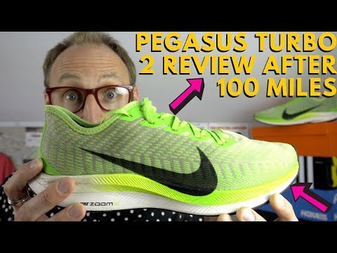 Nike Pegasus Turbo 2 at 100 miles