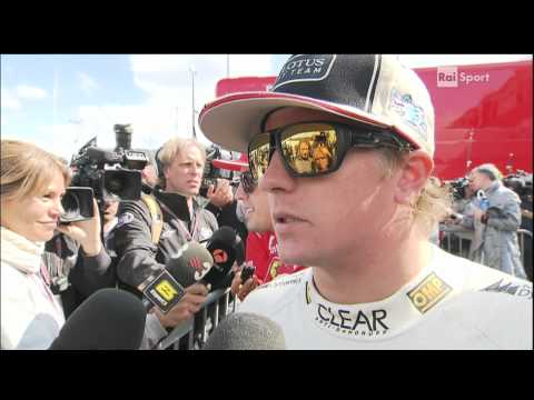 Belgium GP, Kimi's interview after qualifying - 01/09/2012