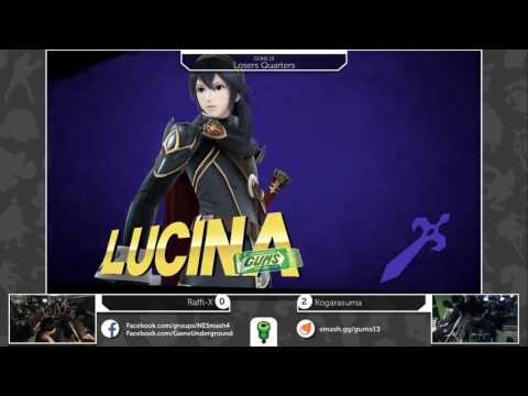 GUMS 13 Singles (Loser's Quarters) - Raffi-X (ROB) vs Kogarasuma (Lucina)