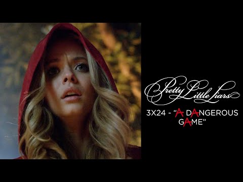 Pretty Little Liars - Alison/Red Coat Saves The Liars From Lodge Fire - "A dAngerous gAme" (3x24)