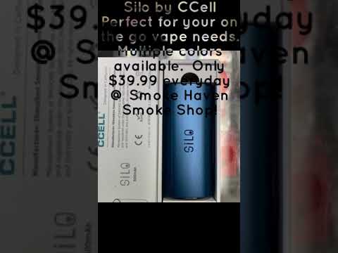 Silo by CCell  Perfect for your on the go vape needs. Multiple colors available.  Only $39.99 every…