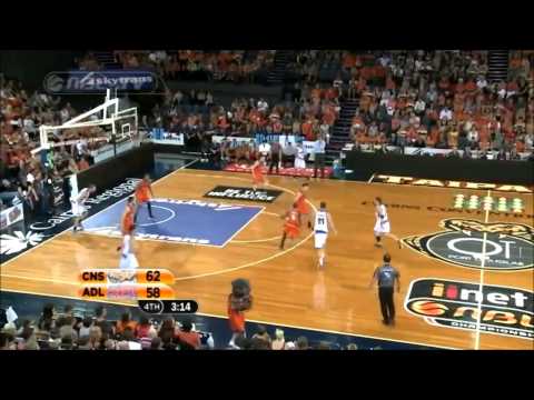 Adelaide 36ers V Cairns Taipans 16/02/2013 highlights