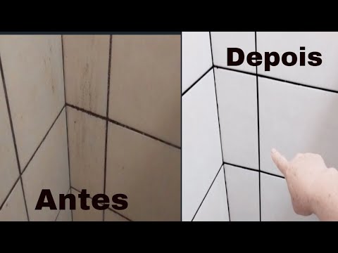 Como desencardir azulejos do banheiro Usando Apenas um Produto