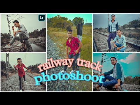 😯Railway track photoshoot||LG g8x thinQ phone || N S Edits||
