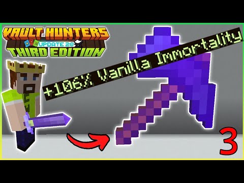 Making an INDESTRUCTIBLE Tool? Vault Hunters Leftovers SMP (3)