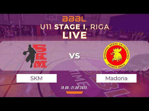 SKM Drakonai 2015 vs Madonas BJSS 2015 | BBBL Boys U11