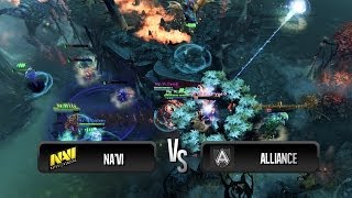 Team wipe by Na'Vi vs Alliance @ Starseries IX Europe