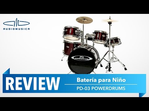 REVIEW / Batería para niño PD-03 Powerdrums