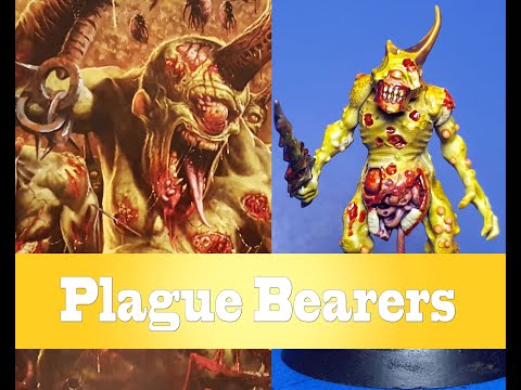 Joyful Painting - PLAGUEBEARERS -The first attempt