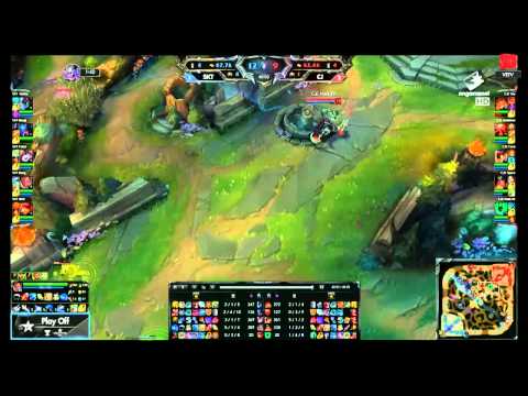 LCK 2015 - Playoffs 2 (BO5): CJ Entus vs SKT T1 Game 4