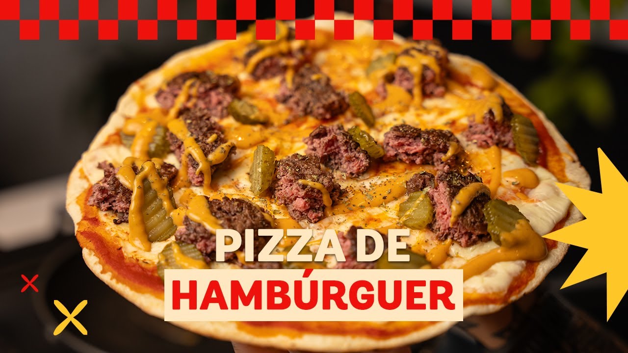 Já ouviu falar em pizza de hamburguer? | Léo Abreu