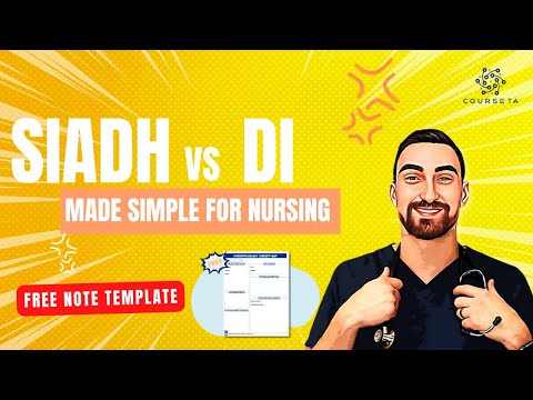 SIADH vs Diabetes Insipidus | Med-Surg Nursing School NCLEX | Intulect Nursing