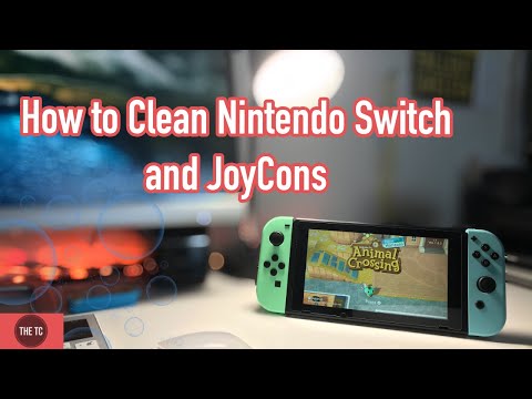 How to Clean your Nintendo Switch Joycons