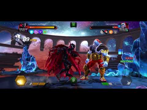5-star R3 Symbiote Supreme vs Power Stone Symbiote Supreme