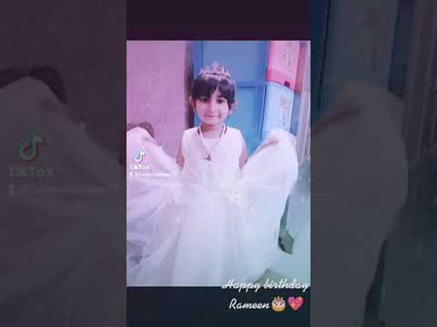 happy birthday Rameen 🎂🎉🎁
