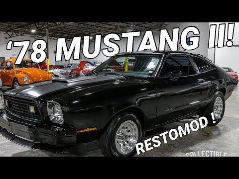 UNIQUE 1978 Ford Mustang II Restomod Review - Collectible Motorcar of Atlanta