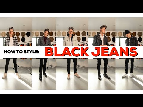 How to Style BLACK JEANS | Men's Fashion 2020 | Parker York Smith