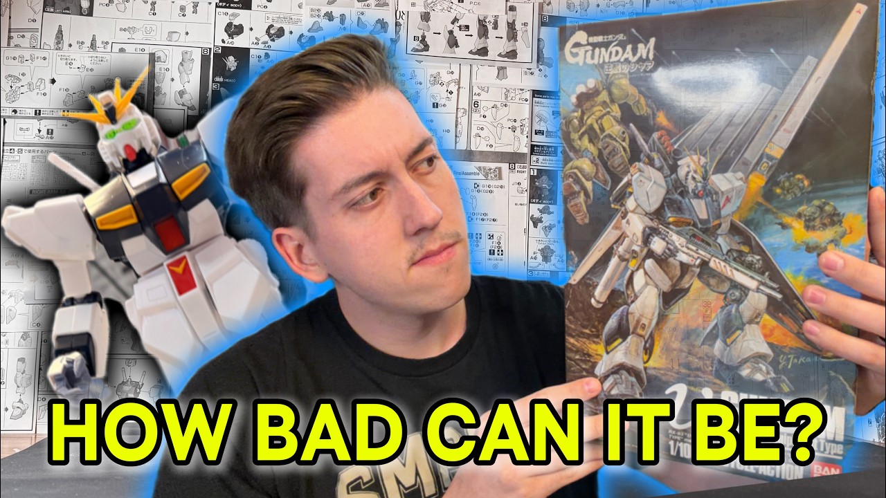 I BUILT THIS 40 YEAR OLD NU GUNPLA SO YOU DONT HAVE TO! Unc-Pla at its finest.