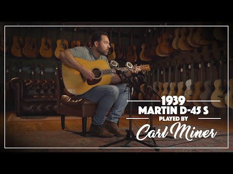 1939 Martin D-45 S played by Carl Miner | Live at Carter Vintage Guitars | Nashville, TN