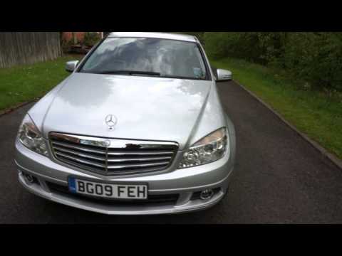 2009(09) MERCEDES C200 CDI ELEGANCE SALOON AUTOMATIC SILVER MERCLAND NUNEATON
