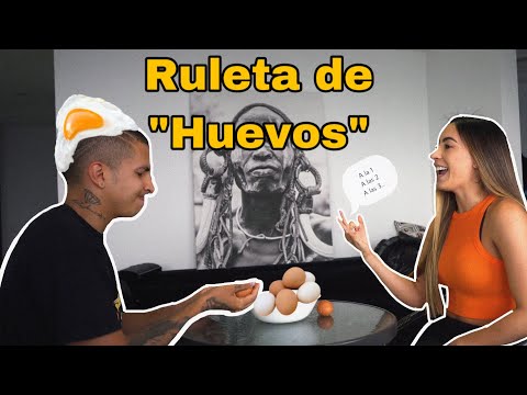 Reto Ruleta de "🥚Huevos🥚" ( KAREN CANO Y MAXIOLLY )