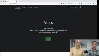 Vuics - Voice User Interfaces with Artificial Intelligence