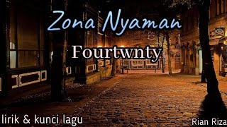 Download lagu Fourtwnty - Zona Nyaman ( lirik dan kunci lagu ) mp3
